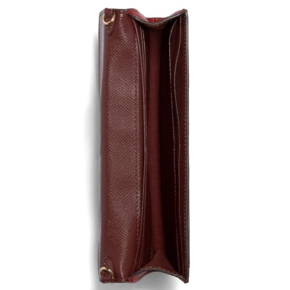 Coach Wallet w/ Chain Slim Envelope Gift Box - Picture 3 of 16